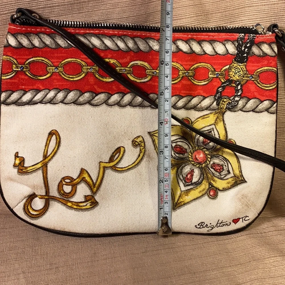 Brighton canvas minimalist shoulder/crossbody bag